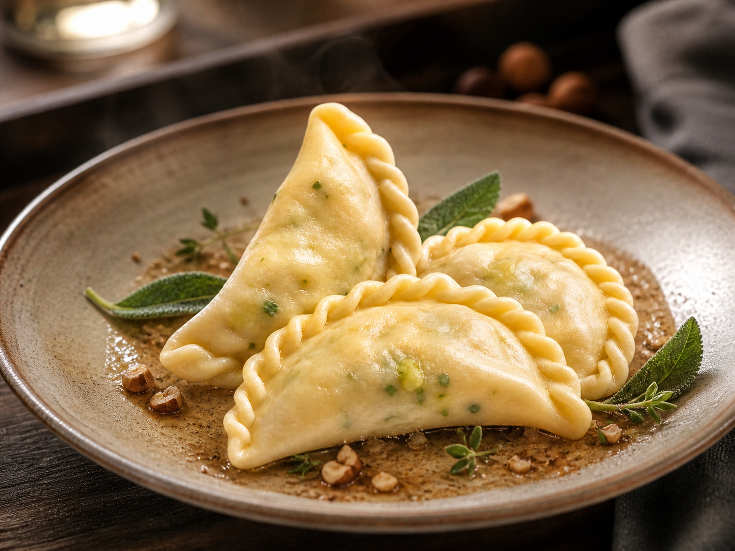 Professionelle Food-Fotografie: Kärntner Kasnudeln